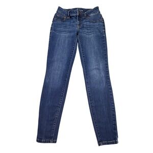 Maurice's Jeans Women's Size XS 25 Regular‎ Skinny Jeans Medium Blue Washed